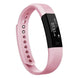 Pink SmartFit Slim fitness tracker with silicone band