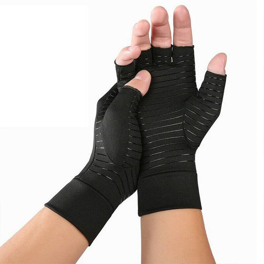 Non - slip grip arthritis gloves for everyday hand support