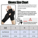 Size chart for compression arthritis gloves small medium large