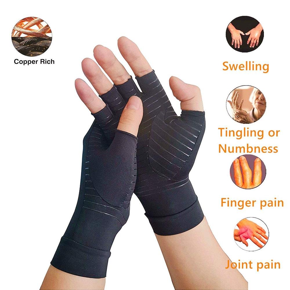 Compression arthritis gloves for joint pain relief and support