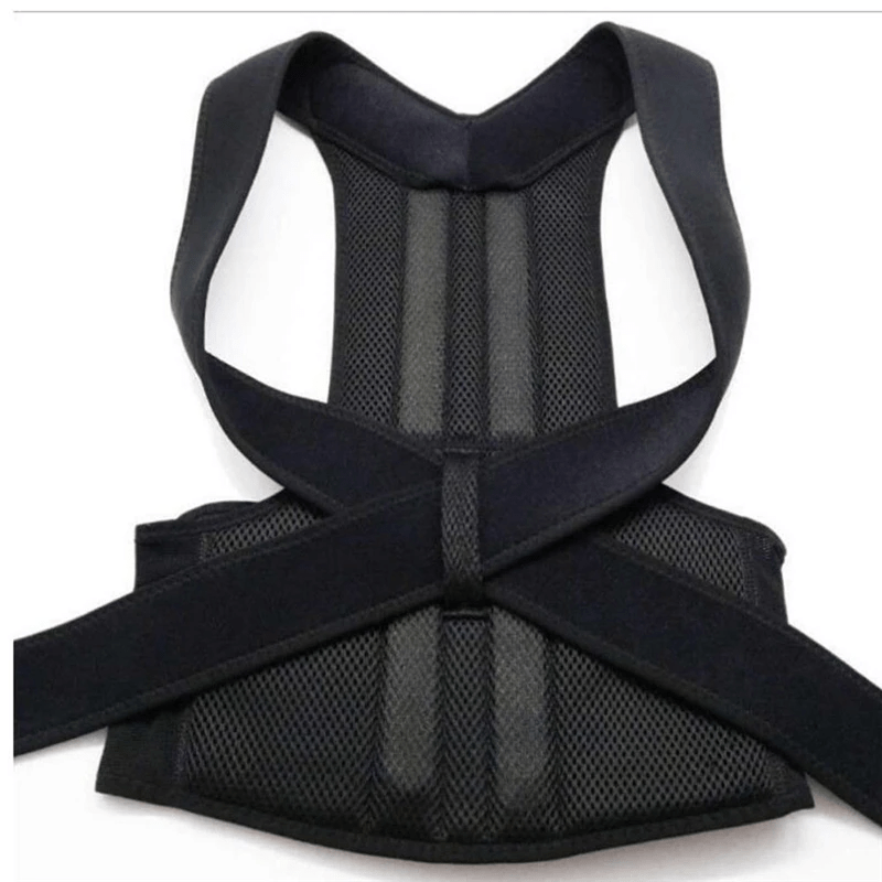 Breathable lumbar waist support belt for back pain relief