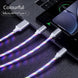 Multi - device LED charging cable with Type C