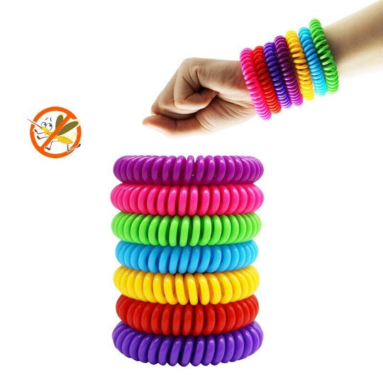 DEET - Free Mosquito Repellent Bracelets with Citronella Essential Oils