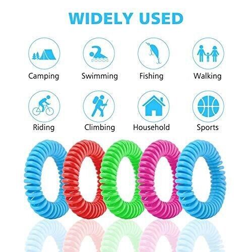 Multi - color Anti - Bug Wristbands use cases