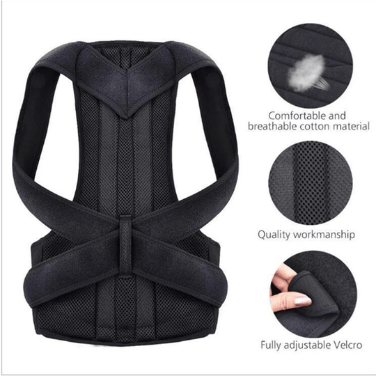 Breathable lumbar waist support belt for back pain relief