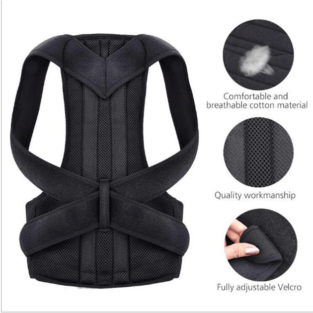 Breathable lumbar waist support belt for back pain relief