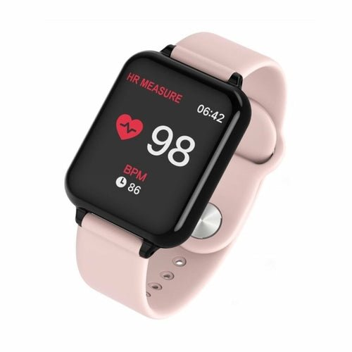 Multi - color Smart Fit watch pink band