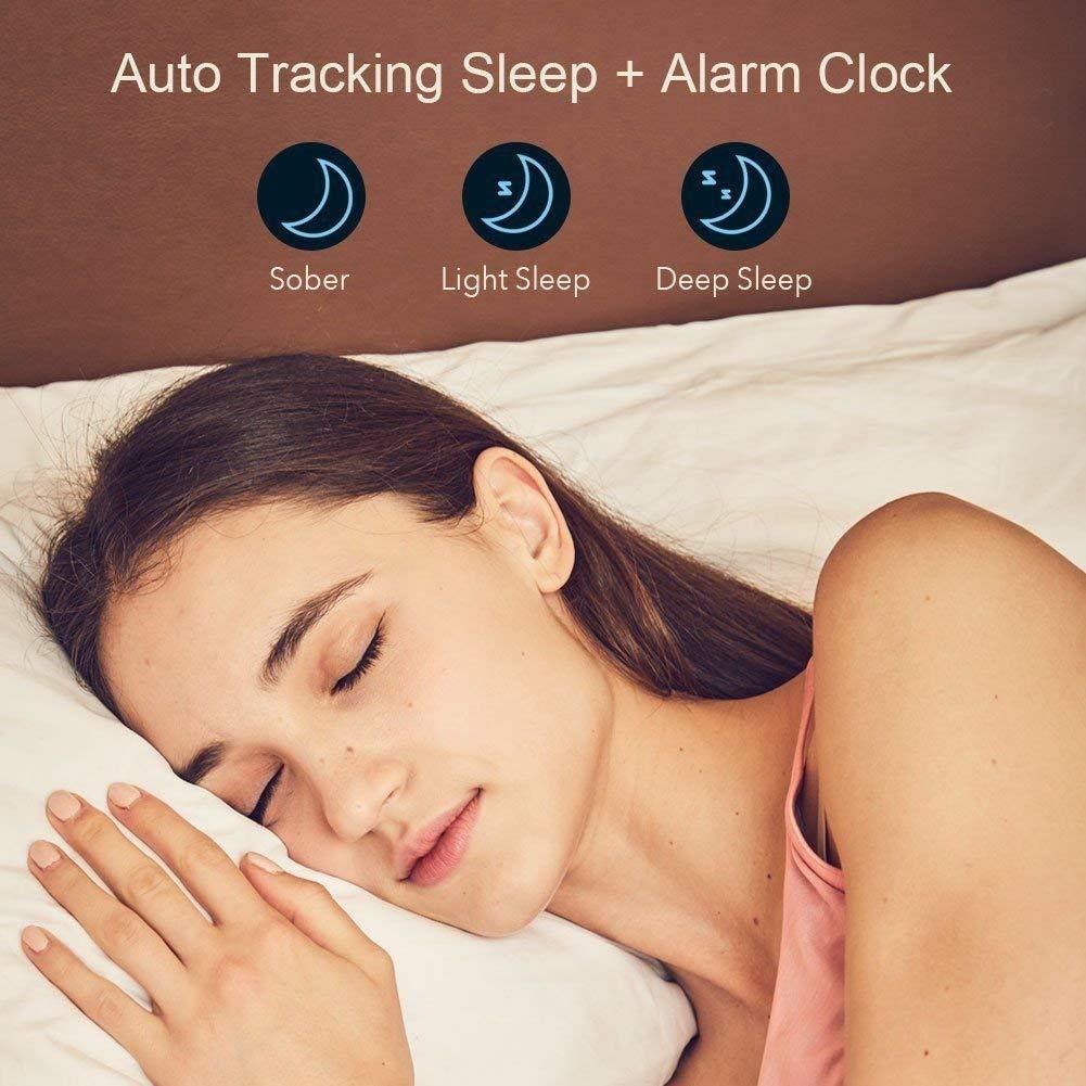 Sleep monitoring feature on SmartFit Slim fitness watch