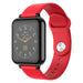 Multi - color Smart Fit watch red band