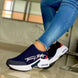 Tommy Hilfiger Ladies Breathable Walking Sneakers Blue