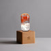 Handcrafted LED Art Resin Light Bulb with Base