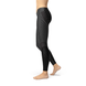 Women’s carbon fiber print leggings side angle fit view