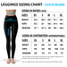 Women’s Carbon Fiber Sports Leggings Size Chart