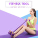 Portable Resistance Band with Pedal – Full Body Workout Tool for effective fitness at home or on the go.