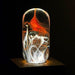 Handcrafted LED Art Resin Light Bulb